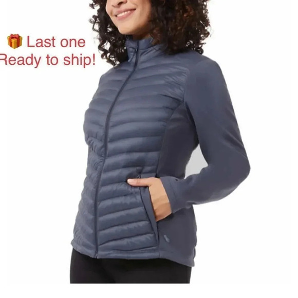 32 Degrees Ladies' Mixed Media Jacket - Picture 1 of 6